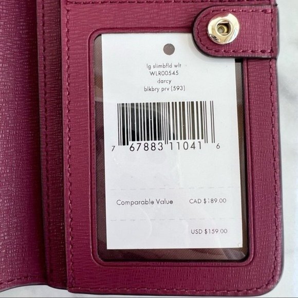 Kate Spade Flap Backpack & Large Slim Bifold Wallet - Picture 13 of 13